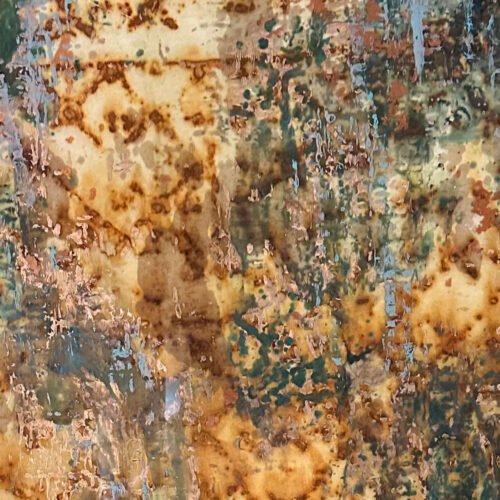 Rust Fabric by Leah Langefeld