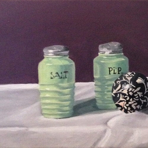 Salt Pepper and a Ball by Leah Langefeld