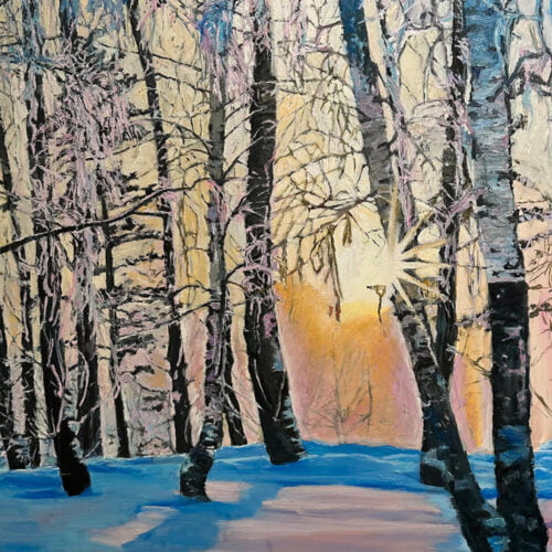 Winter Morning by Leah Langefeld